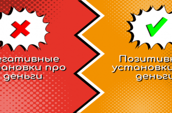 негативные установки про деньги