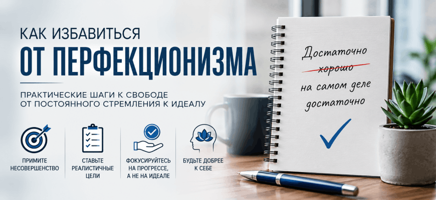 как избавиться от перфекционизма