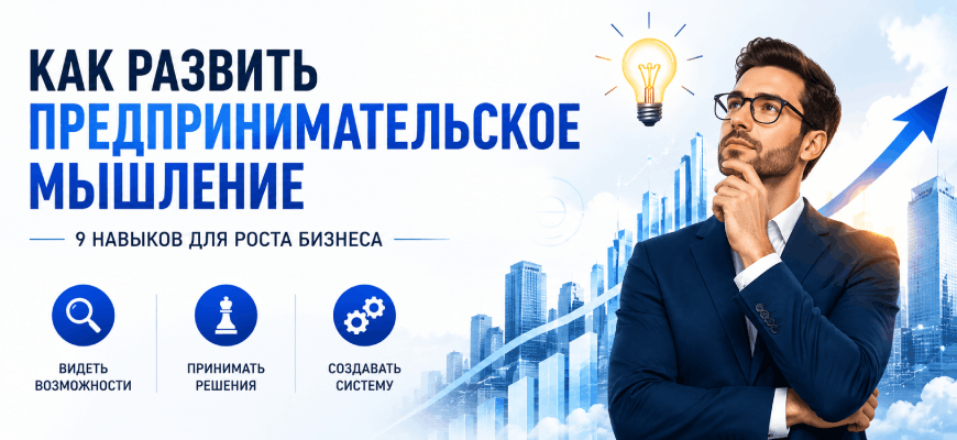 Как развить предпринимательское мышление