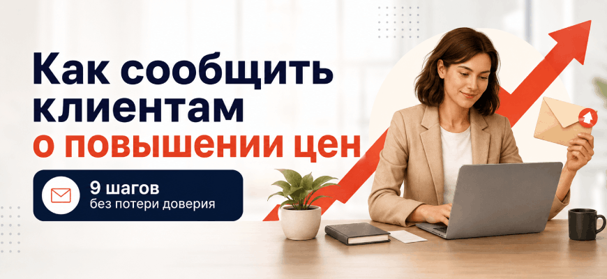 Как сообщить клиентам о повышении цен