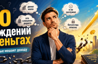 ограничивающие убеждения про деньги