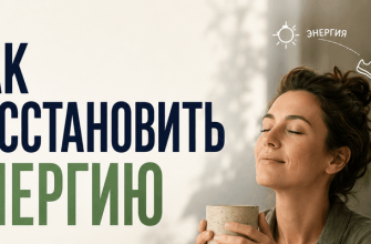 Как восстановить энергию